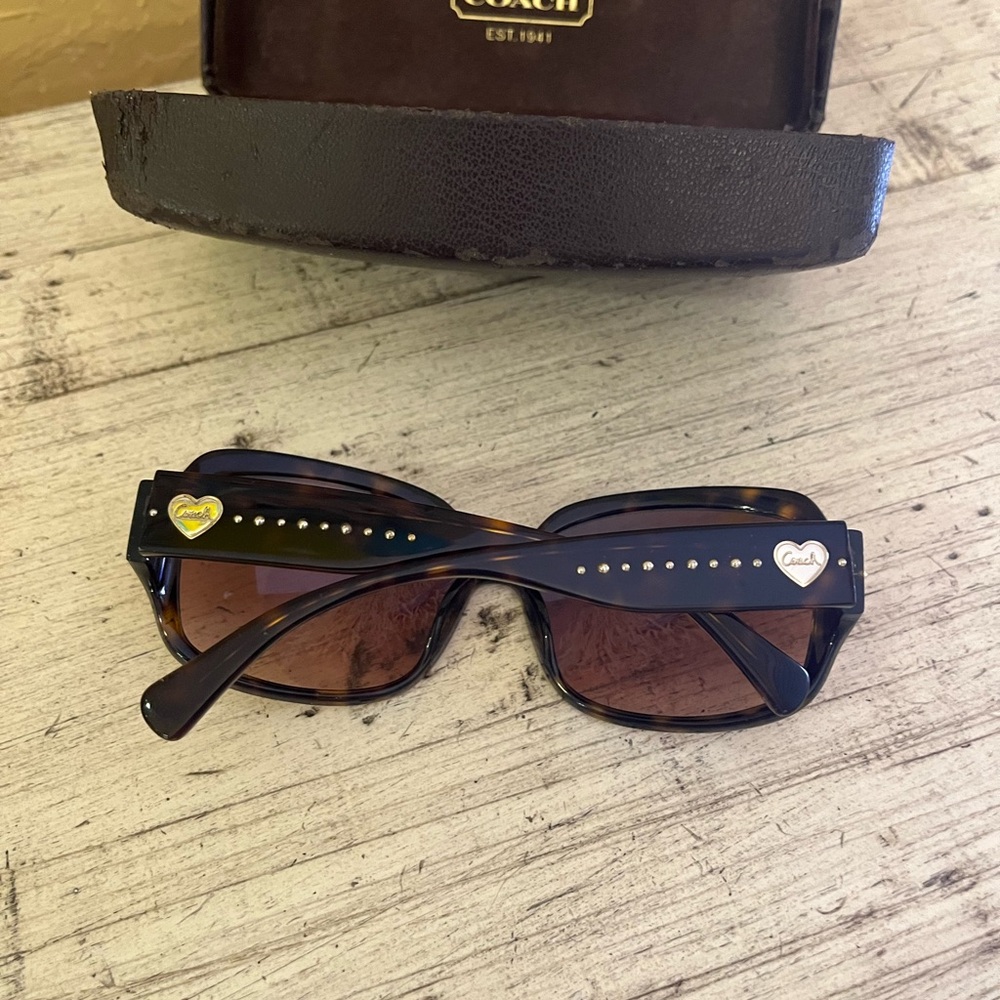 Coach Brown Sunglasses - Picture 2 of 5